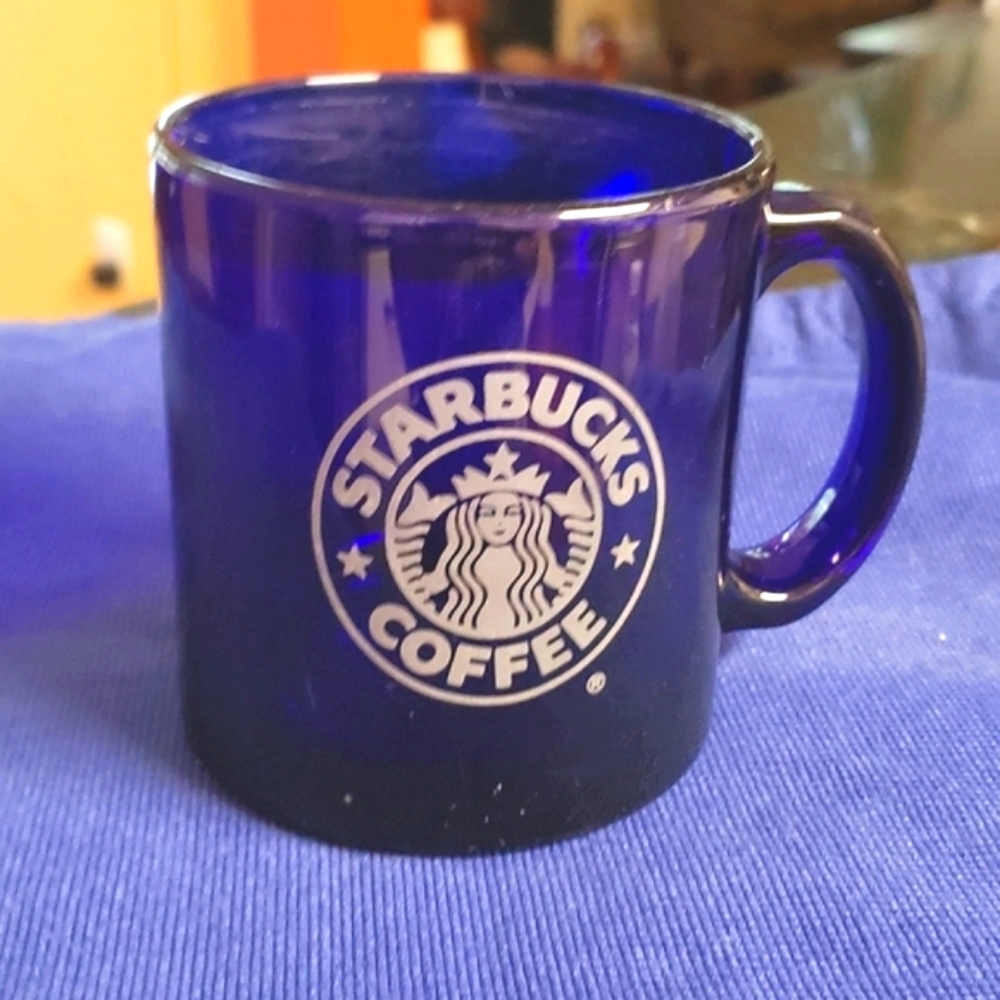 Starbucks Glass Coffee Mug.